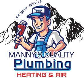 Manny's Quality Plumbing Heating & Air - Logo